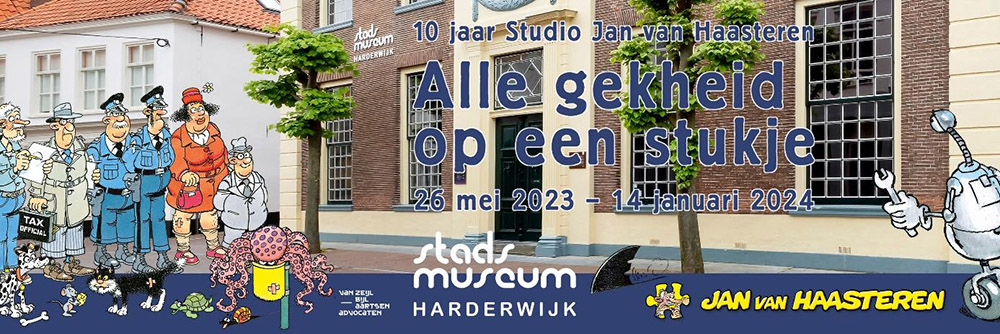 Expositie Jan van Haasteren Stadsmuseum Harderwijk