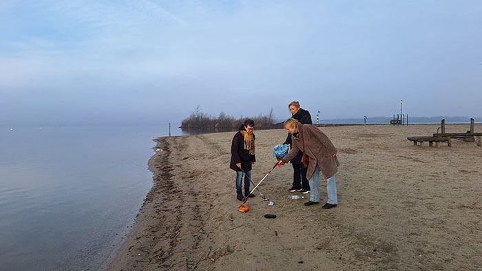 Opruimen binnenstad Harderwijk