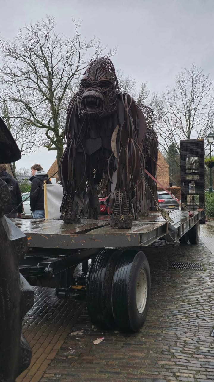 Gorilla kunstwerk Patrick Visser