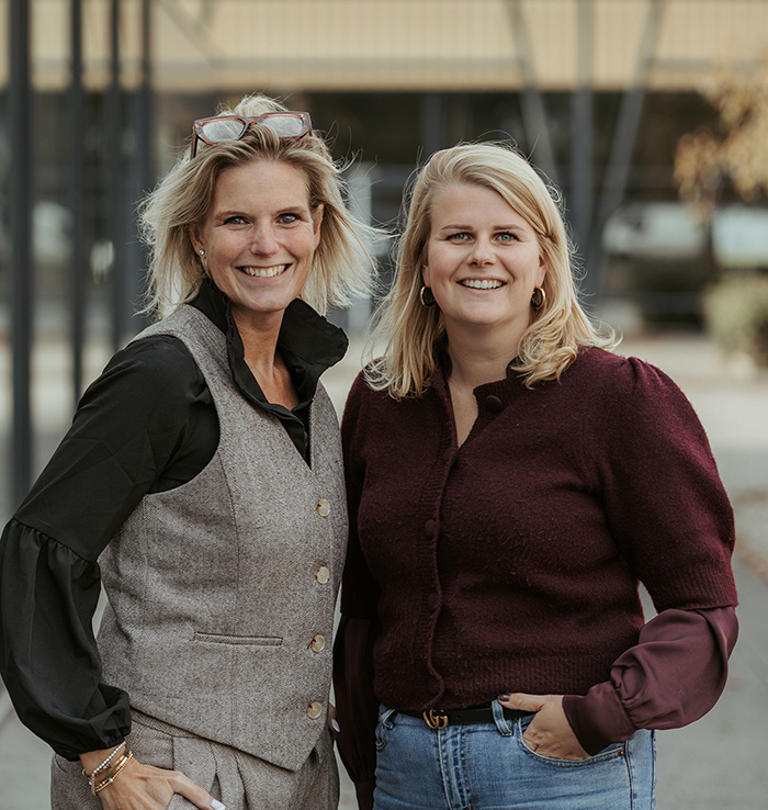 Marije van de Kamp en Liselotte Bedrijvenkring Harderwijk