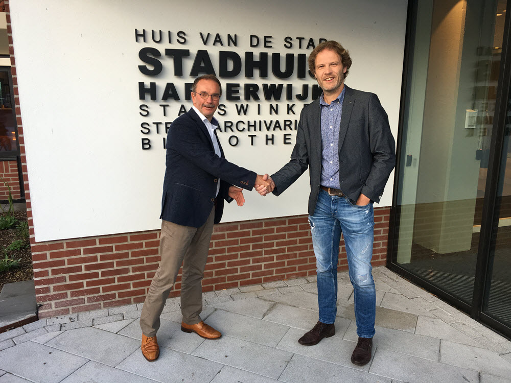Pieter Teeninga en Marcel Companjen Christen Unie Herderwijk