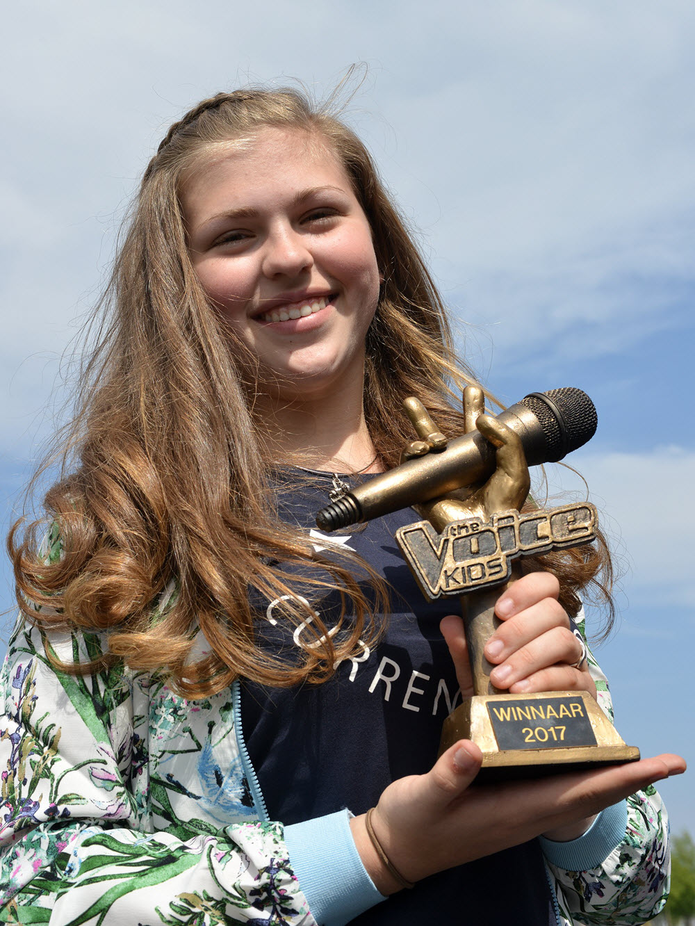 Iris Verhoek The Voice of Hollands Kids winnares