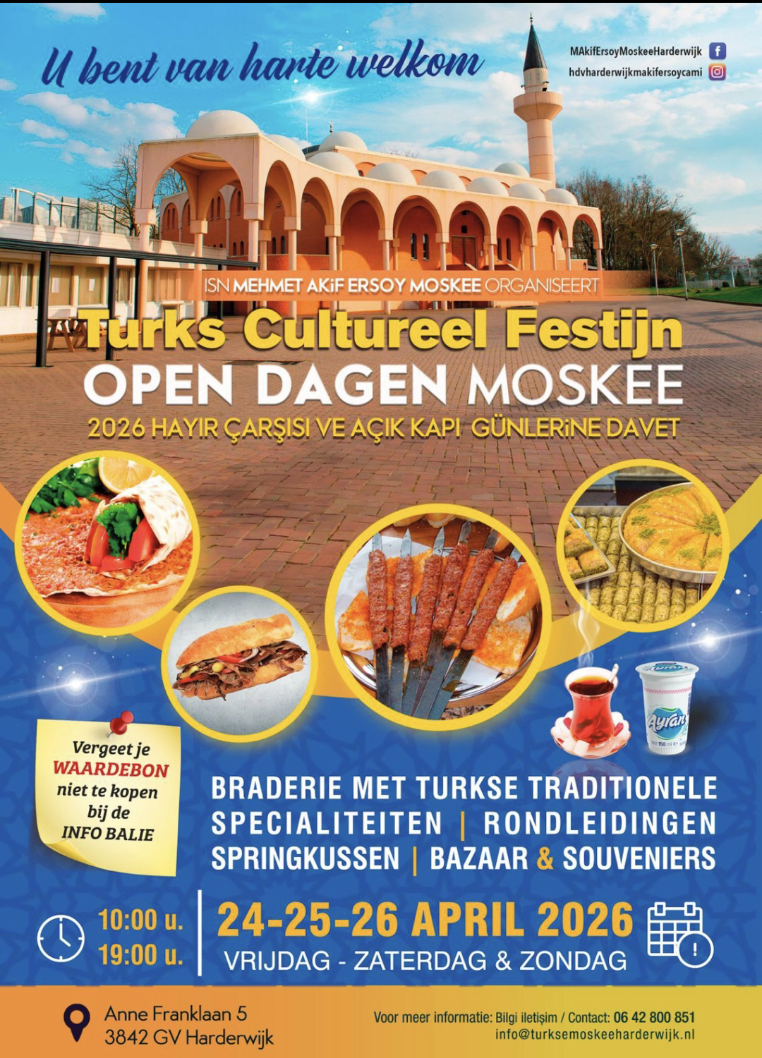 Open dag Turkse Moskee Harderwijk