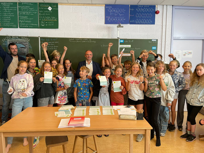 E-waste Race Vrije School Valentijn Harderwijk