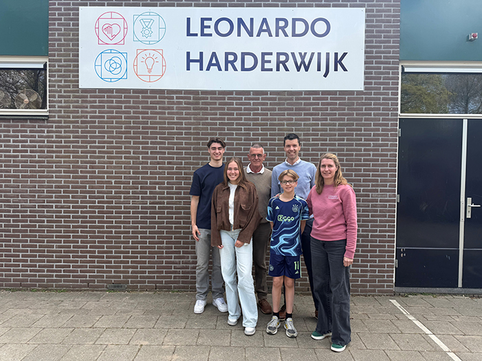 Sponsorloop Leonardo school