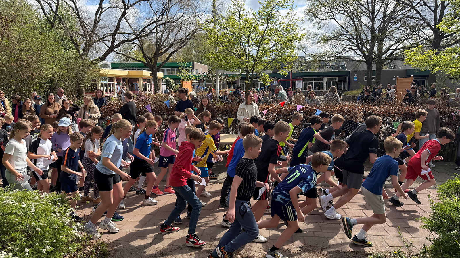 Sponsorloop Leonardo school Harderwijk