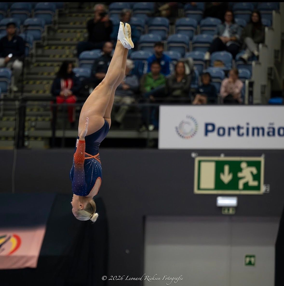 Eline Westhuis trampolinespringster
