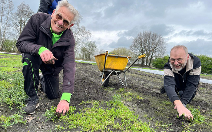 Arnold Stroop en Gerrit Keus