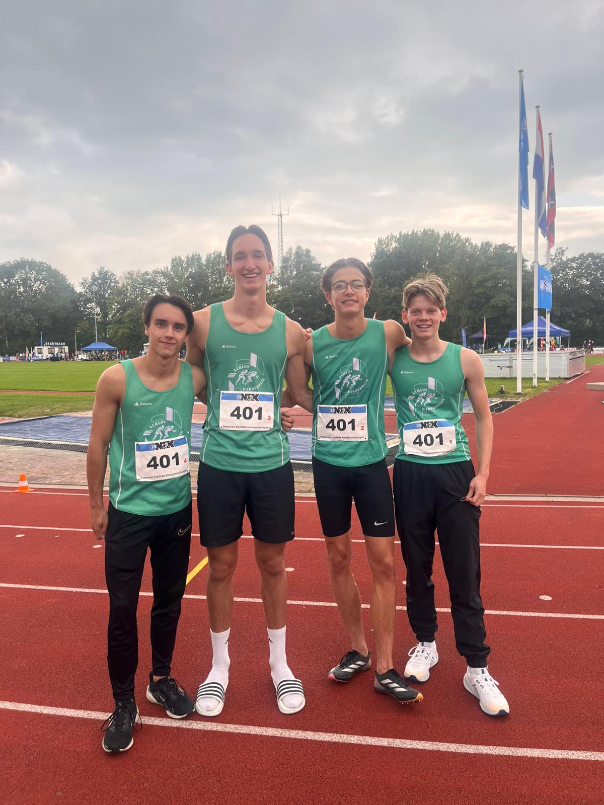 NK estafette Athlos Harderwijk