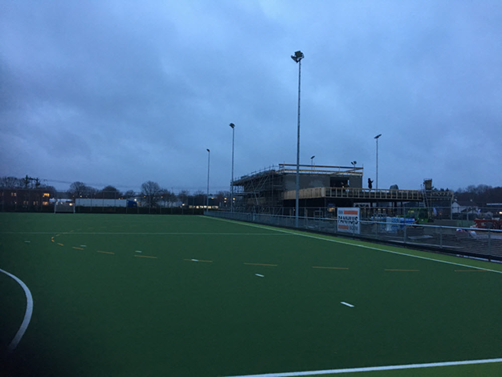 Hockeyclub de Mezen Harderwijk hoogte punt gebouw