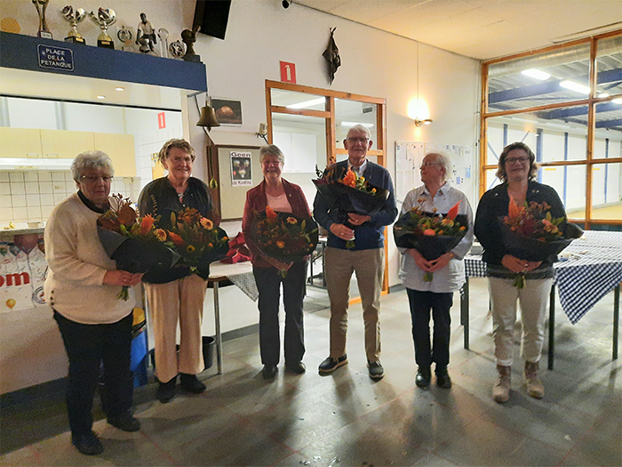 Jubilarissen Euodia zangvereniging