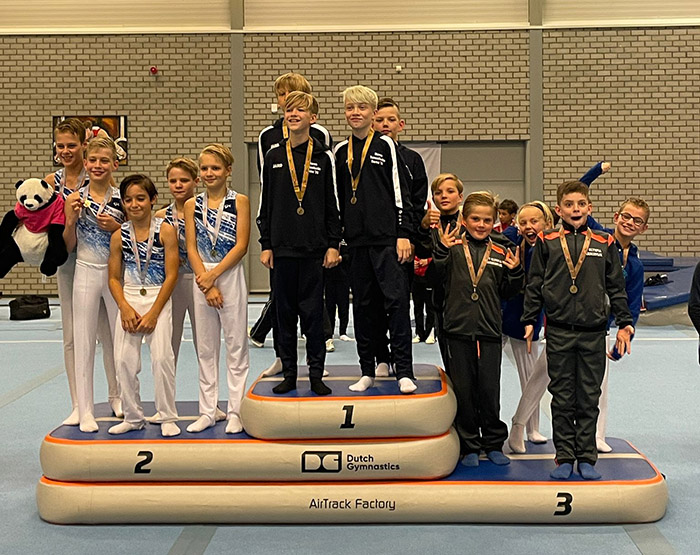 Pupillen turnen Olympia Harderwijk