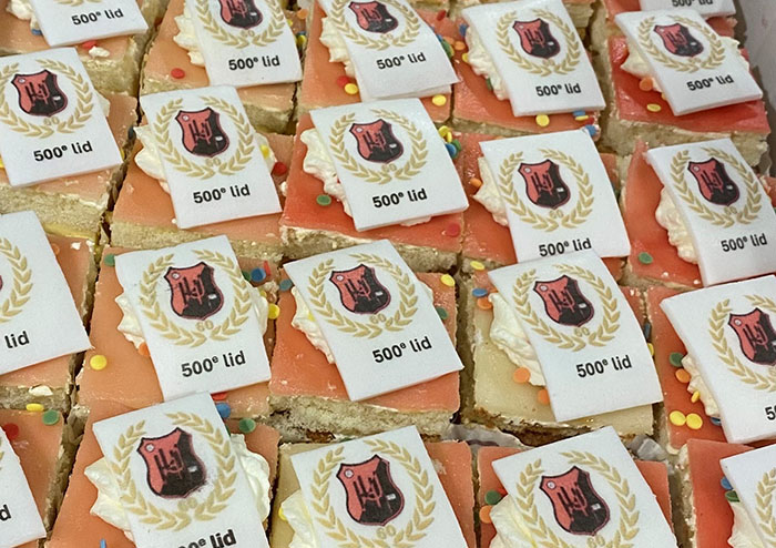 Unitas Harderwijk 500ste lid