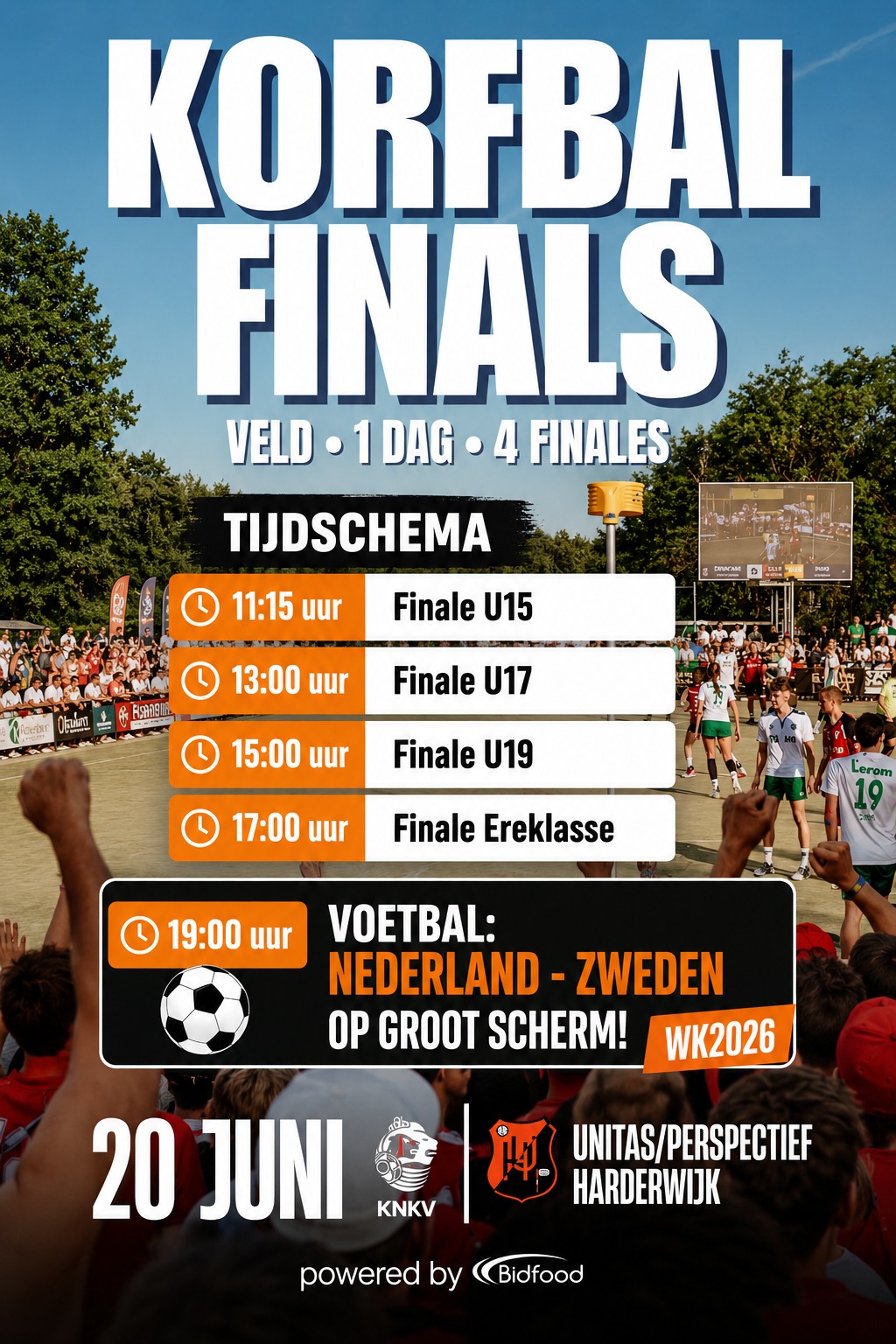 Korfbal Finals Unitas Harderwijk