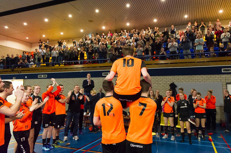 Marc Houtman neemt afscheid bij Unitas Harderwijk korfbal