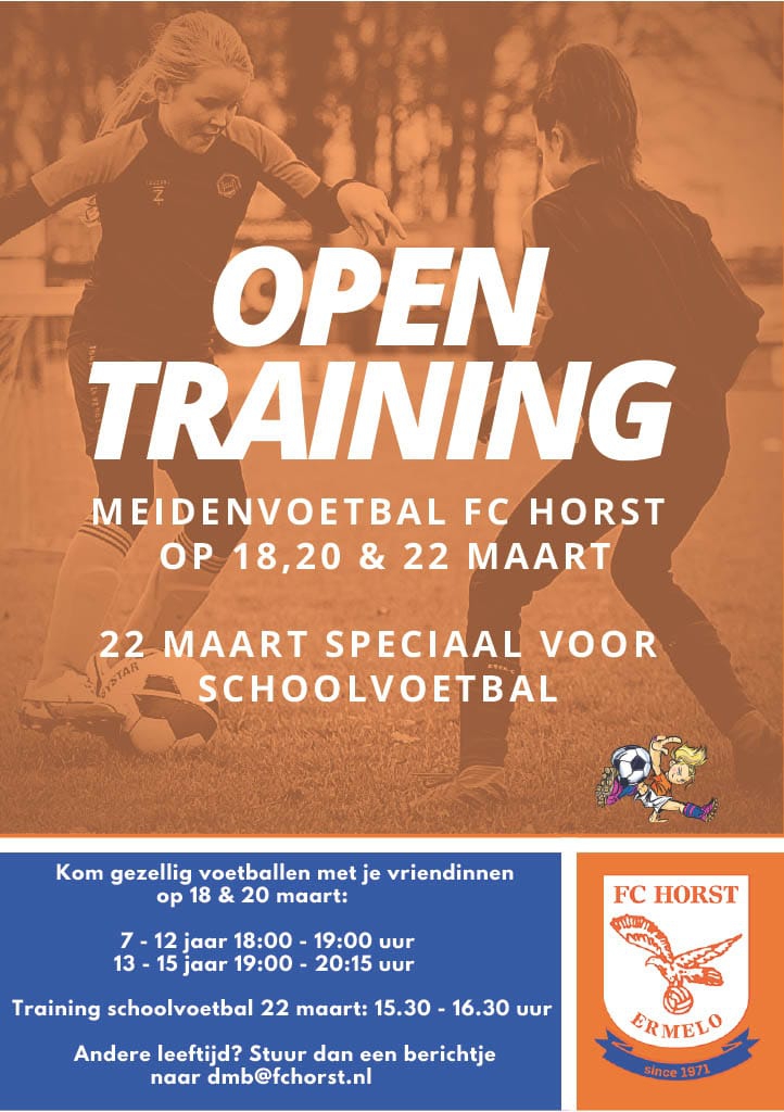 Meidenvoetbal FC Horst