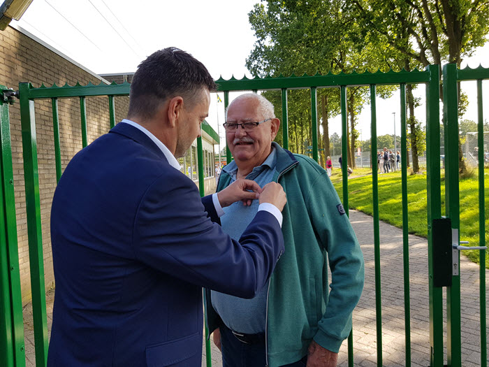 Bertus Hoeve 70 jaar lid van VVOG