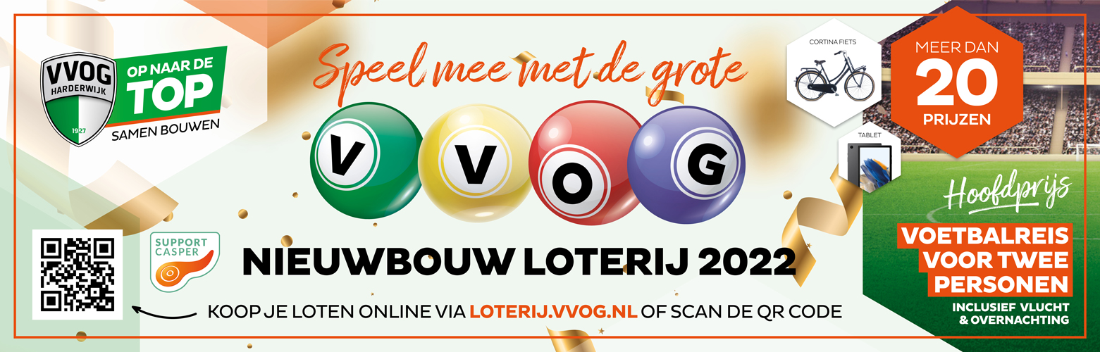 Nieuwbouw loterij VVOG Harderwijk