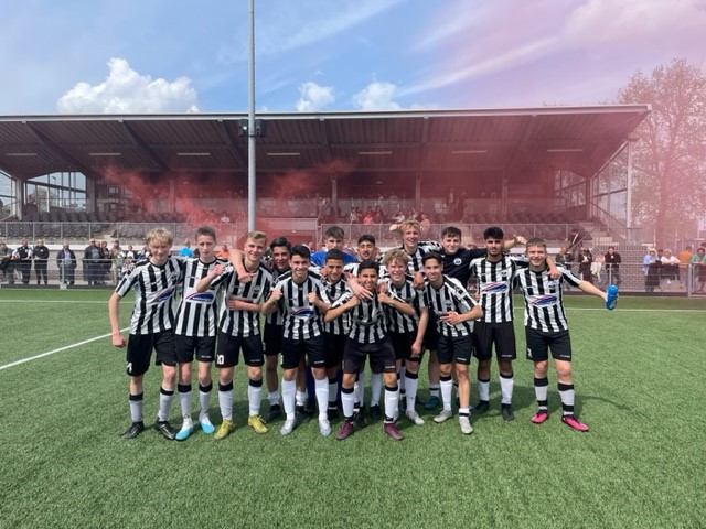 Zwart Wit 63 JO17-1 bekerfinale 2023