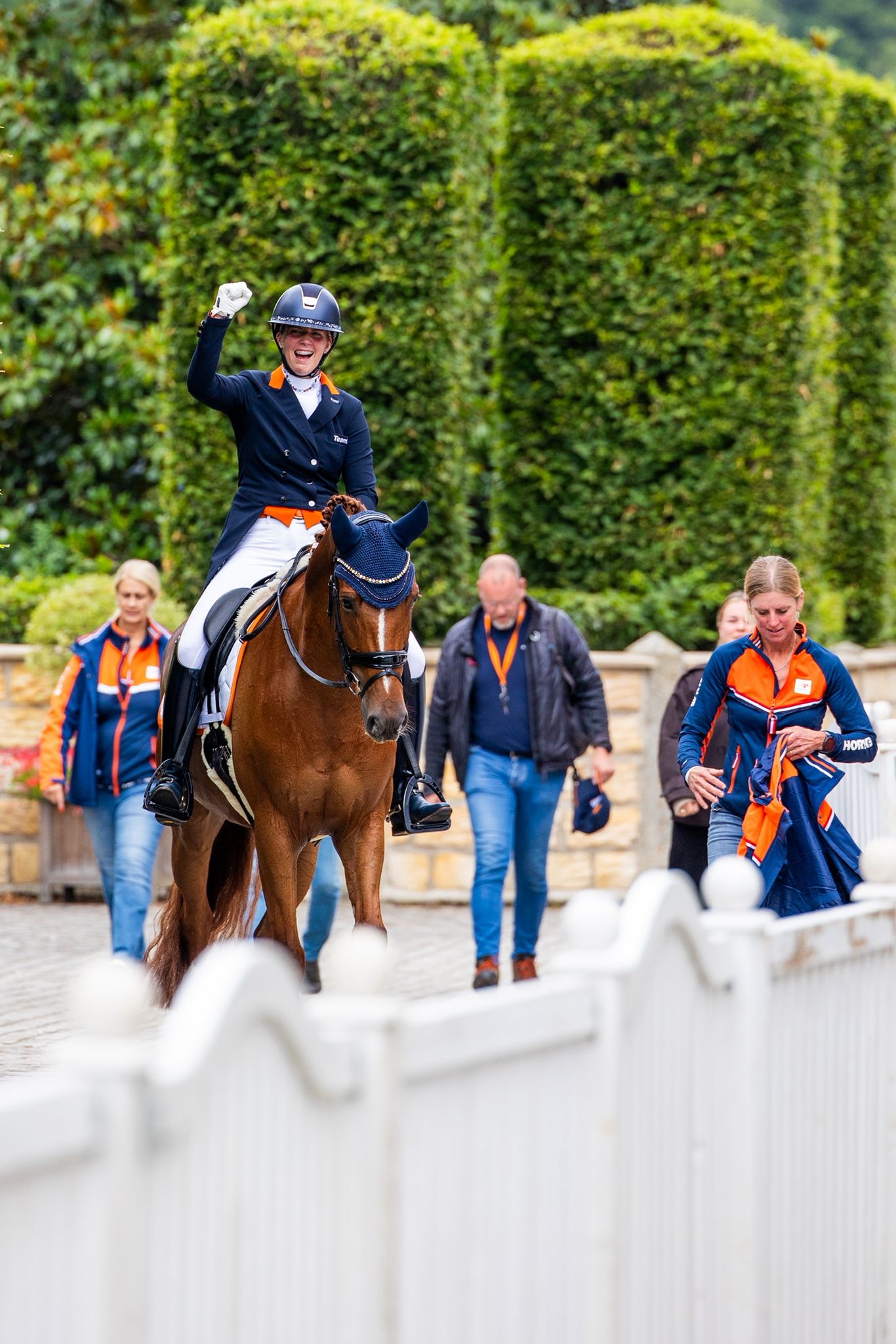 Anniek van Dulst paardrijden