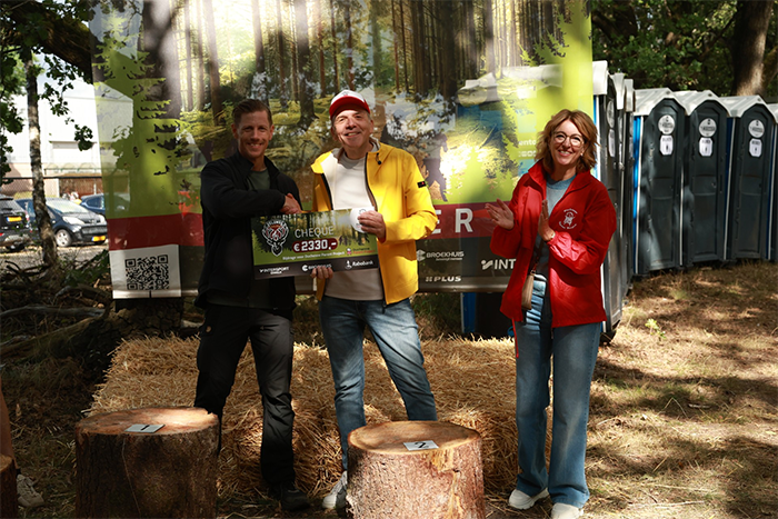 Veluwse Trailrun 2026 cheque