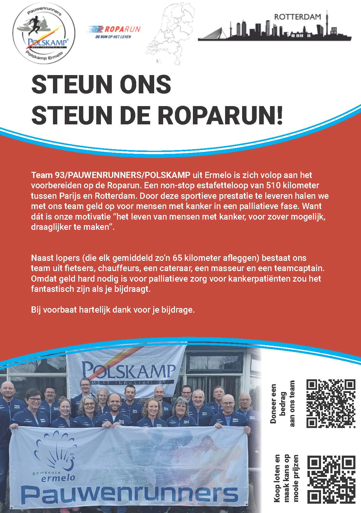 Roparun Pauwenrunners