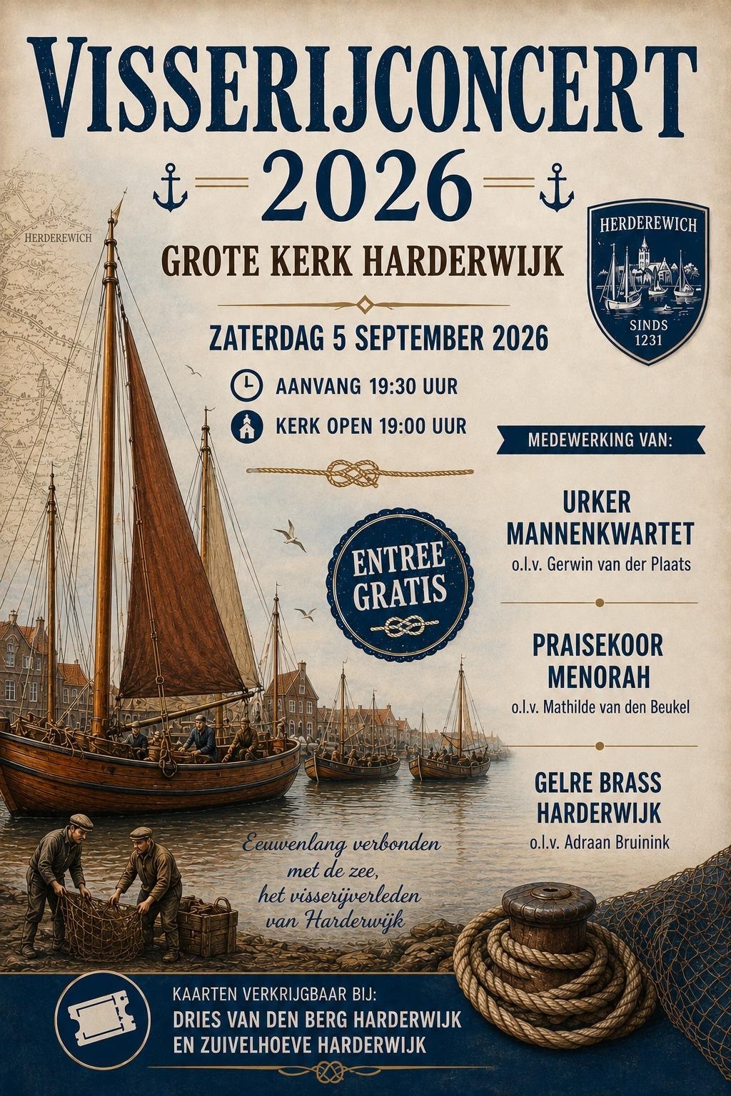 Visserijconcert Harderwijk 2026