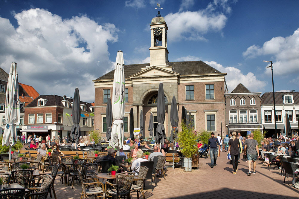 Oude Stadhuis aan de Markt in Harderwijk