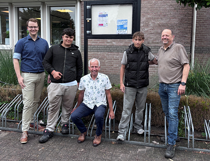 Wijk publicatiebord Frankrijk Harderwijk