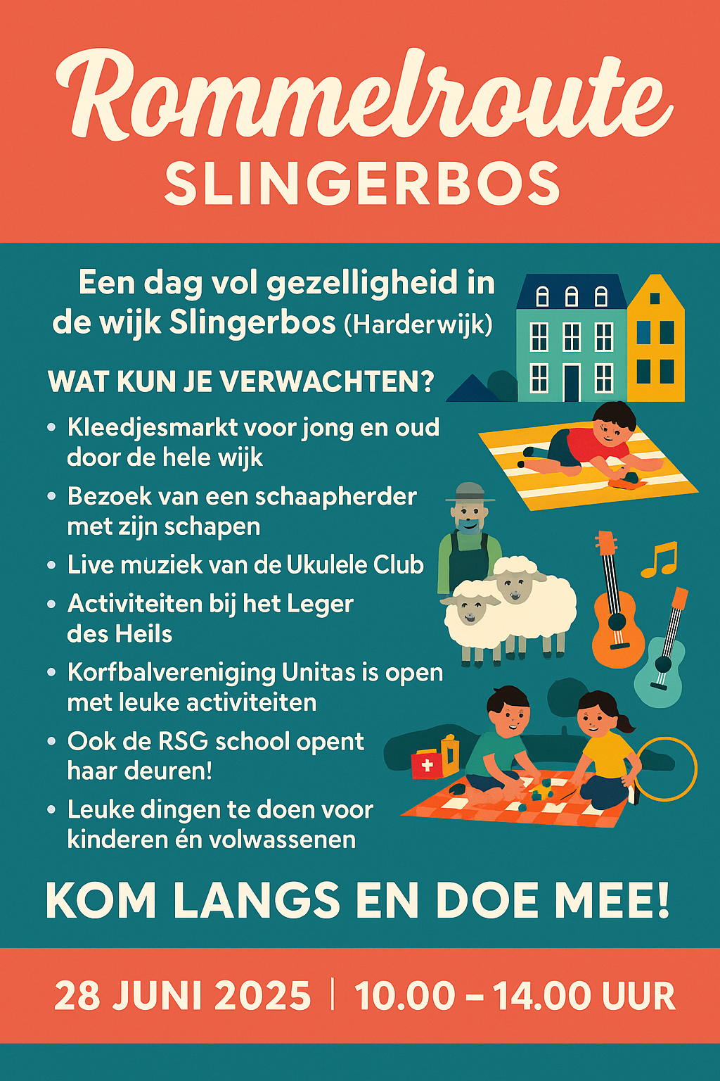 Rommelroute Slingerbos Harderwijk