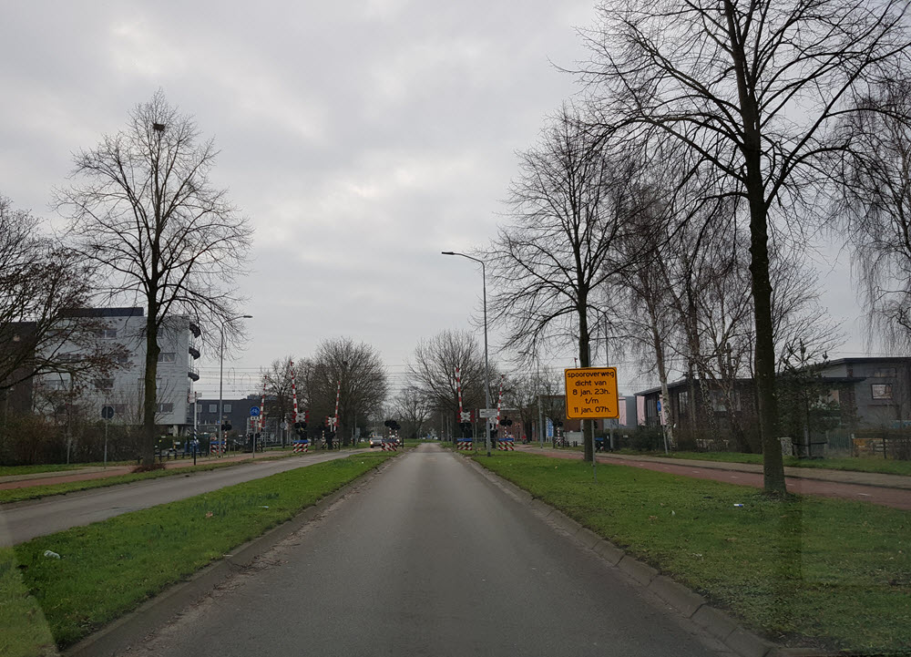 Spoorwegovergang Deventerweg Harderwijk