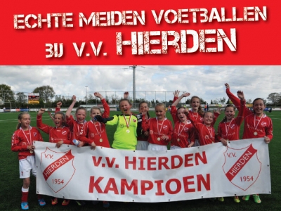VV Hierden ME1 kampioen 2014/2015