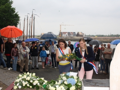 Tijdens Visserijdag Harderwijk vond zaterdagmorgen 13 juni 2015 de herdenking van de Verdronken Vissers plaats