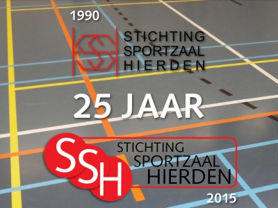 25 Jarig bestaan van de Stichting Sportzaal Hierden 