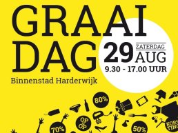 Zaterdag 29 augustus is het weer volop voordeel jagen in de binnenstad van Harderwijk