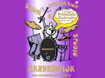 Drumclinic Muziekpodium Estrado Harderwijk