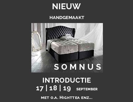 Slaaphof Harderwijk introduceert 17, 18 en 19 september SOMNUS