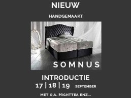 Slaaphof Harderwijk introduceert 17, 18 en 19 september SOMNUS