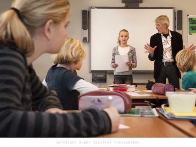 Dichter in de Klas op 18 basisscholen in Harderwijk