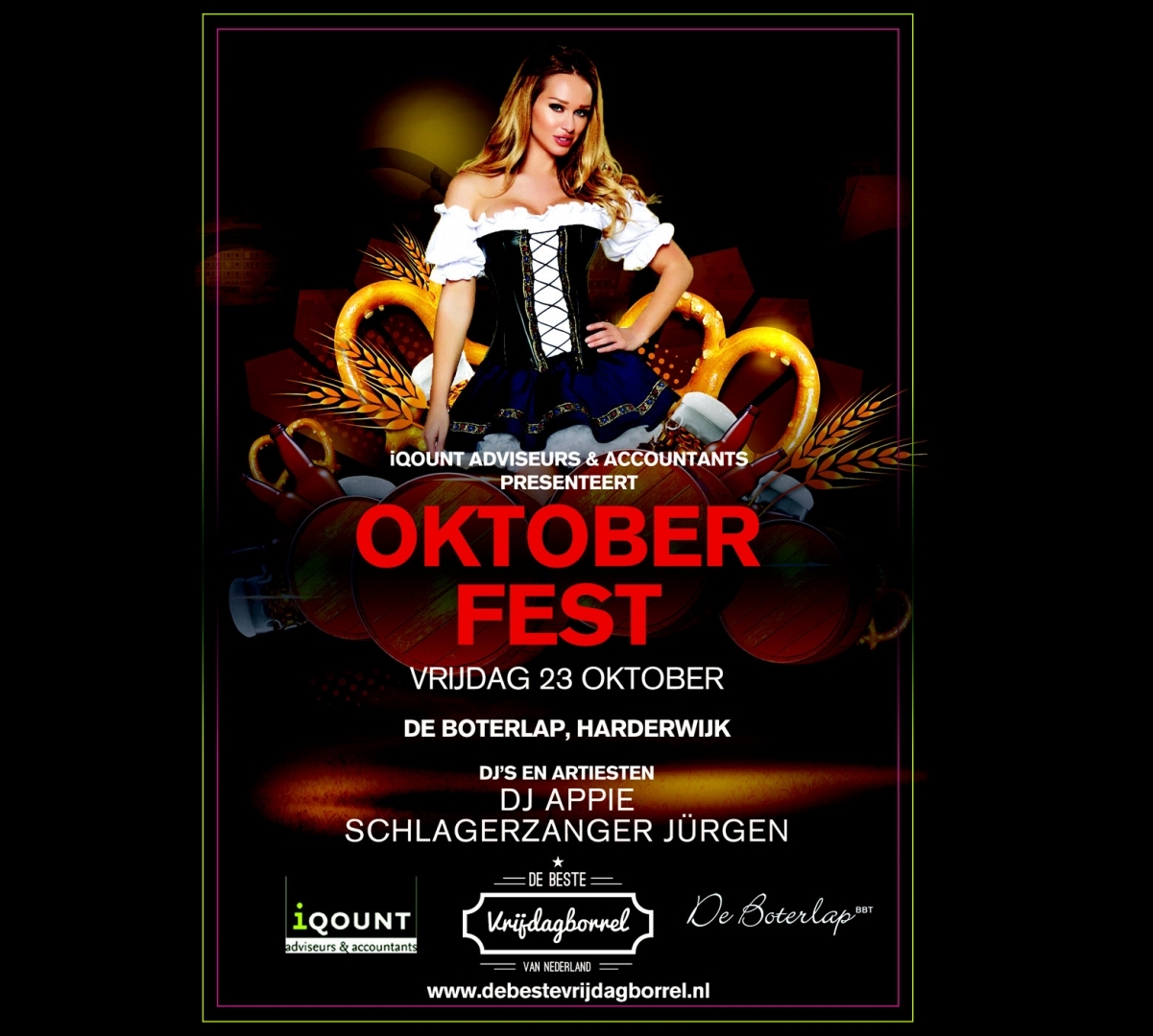 iQOUNT groots Oktober Fest in de Boterlap Harderwijk