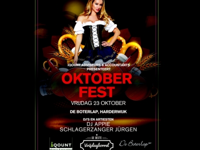 iQOUNT groots Oktober Fest in de Boterlap Harderwijk