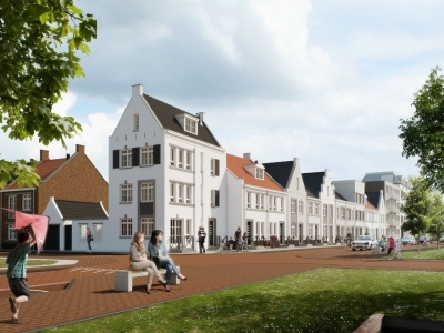 14 November start de verkoop van de eerste woningen op de Watersportboulevard in Harderwijk