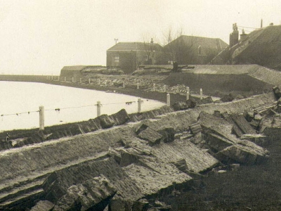 Grote overstroming in Harderwijk (1916)