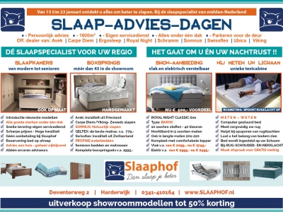 Slaap Advies Dagen bij Slaaphof Harderwijk