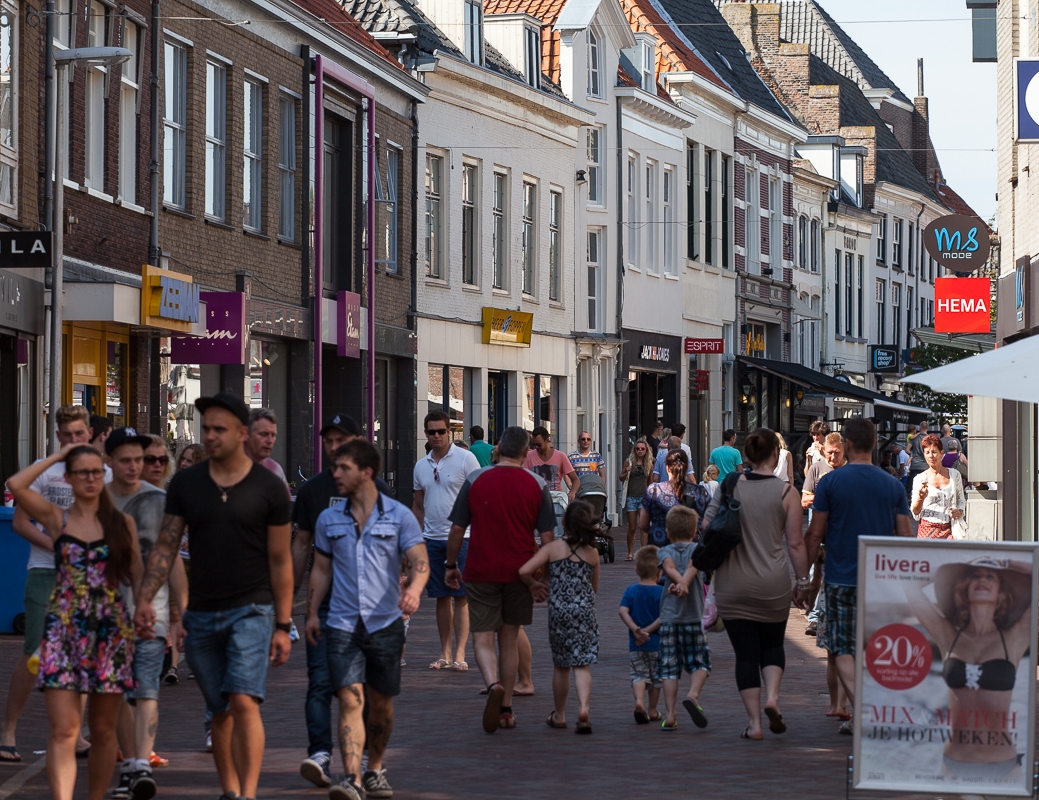 Fietsparkeren in de binnenstad van Harderwijk