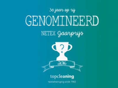 Topcleaning voor 3de jaar op rij genomineerd voor de Netex Jaarprijs!