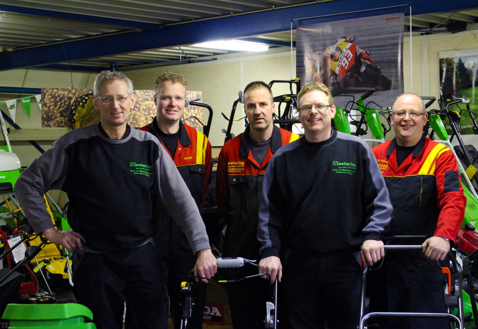 Traditionele voorjaarsshow bij Westerink Auto- en Machineservice