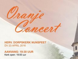 Oranjeconcert Hervormde Dorpskerk Nunspeet