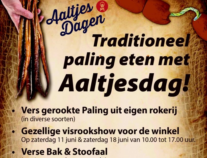 Bij Dries van den Berg iedere dag Aaltjesdag  