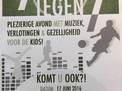 Team Bergopwaarts organiseert voetbaltoernooi bij FC Horst voor het KWF 